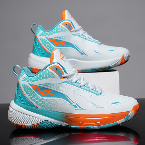 【品牌特卖】篮球运动鞋皮面球鞋