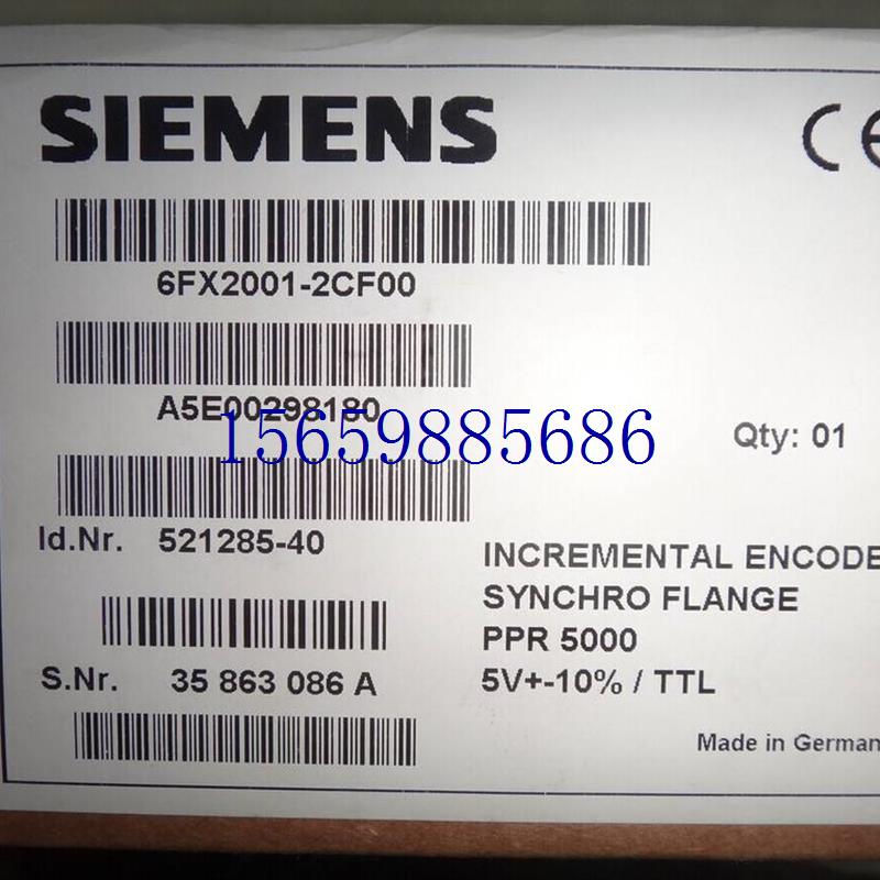 议价SIEMENS西门子编码器6FX2001-2DA50 6FX2001-2FF00 6现货议价