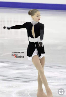 花样滑冰艺术体操表演服儿童成人训练服女童韵律操溜冰裙运动裙15