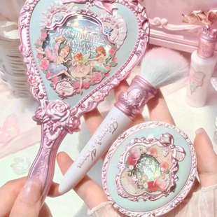 花知晓小天使系列_仲夏夜系列点彩刷腮红刷化妆刷羊毛混纤维毛