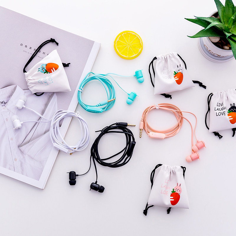 Wire cable in-ear cartoon cute girl's cell phone tablet gene|msdalam kategori Peralatan Audio-visual, alat dengar/alat dengar - dari Buy2taobao.com untuk memberikan perkhidmatan ejen Taobao profesional membeli