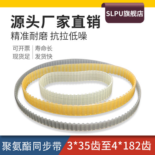 Slpu聚氨酯同步带3/4模数皮带