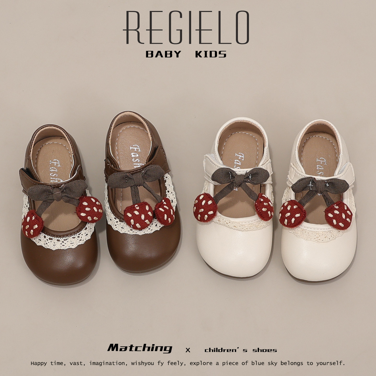 女童公主皮鞋2026春秋新款儿童鞋子小女孩可爱单鞋中小童豆豆鞋潮,童鞋/婴儿鞋/亲子鞋,皮鞋,淘宝优惠券,粉丝福利购,淘宝优惠卷