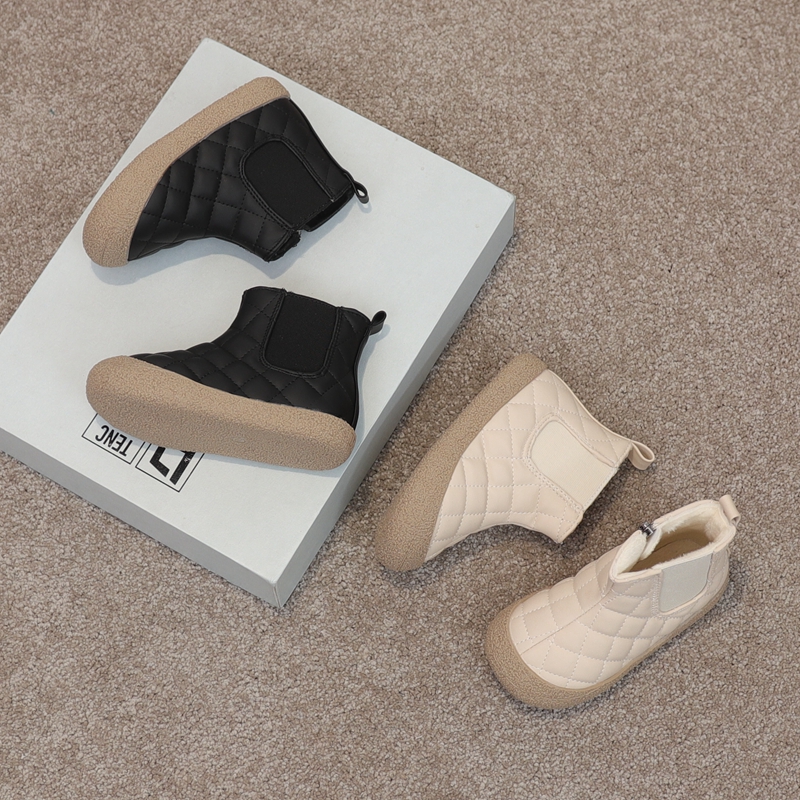 2022冬季新款儿童保暖厚绒棉靴