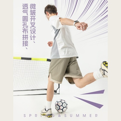 透气五分休闲裤微弹宽松青春流行
