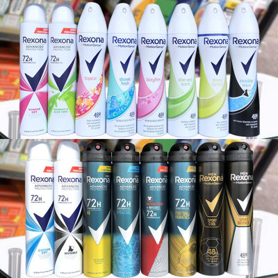 进口Rexona/舒耐止汗喷雾200ML