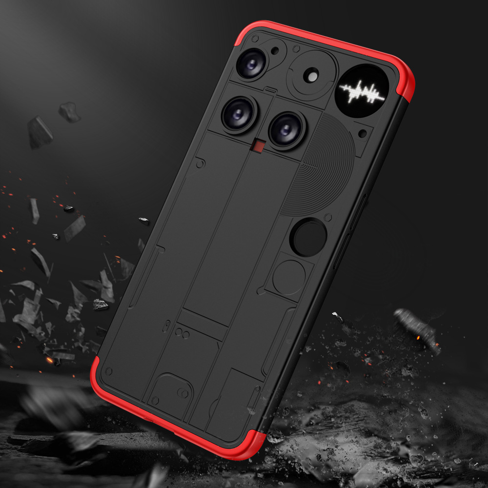 适用Nothing phone 3防摔手机壳个性拼接撞色360护盾创意 保护壳