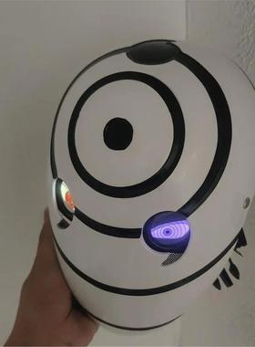 【高端】带土白面具cos发光眼睛可动火影忍者宇智波带土头盔道具