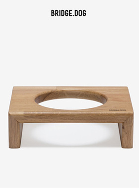 BRIDGEDOG TRAY 6CM/9CM碗架单双碗架韩国进口OAK/MERBAU