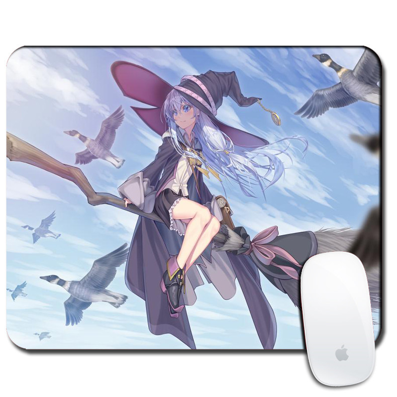 伊蕾娜魔女之旅鼠标垫小号二次元游戏办公防滑键盘垫动漫电脑桌垫