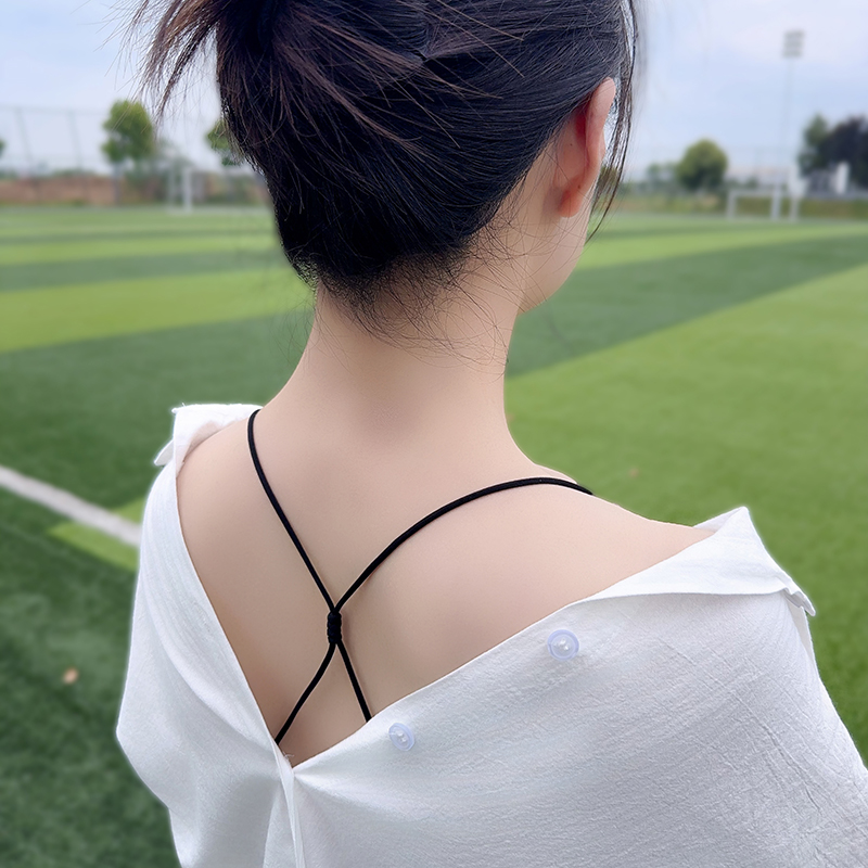 交叉内衣肩带文胸内衣带可外露吊带胸罩替换细加长交叉带性感美背