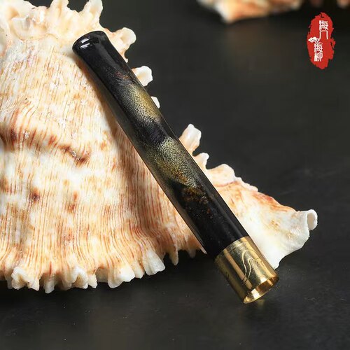 青斑黑柳铁树烟嘴大中细烟三用正品短长款可清洗便捷携带过滤神器