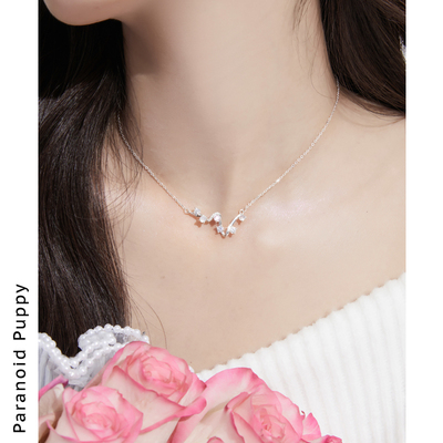 ParanoidPuppy白玛瑙柒星项链