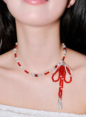 冬日里的一抹红~简直是美神降临