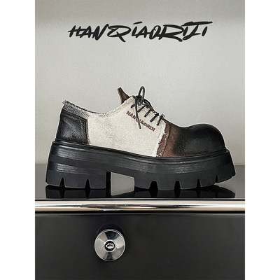 韩桥日记厚底大天德比鞋