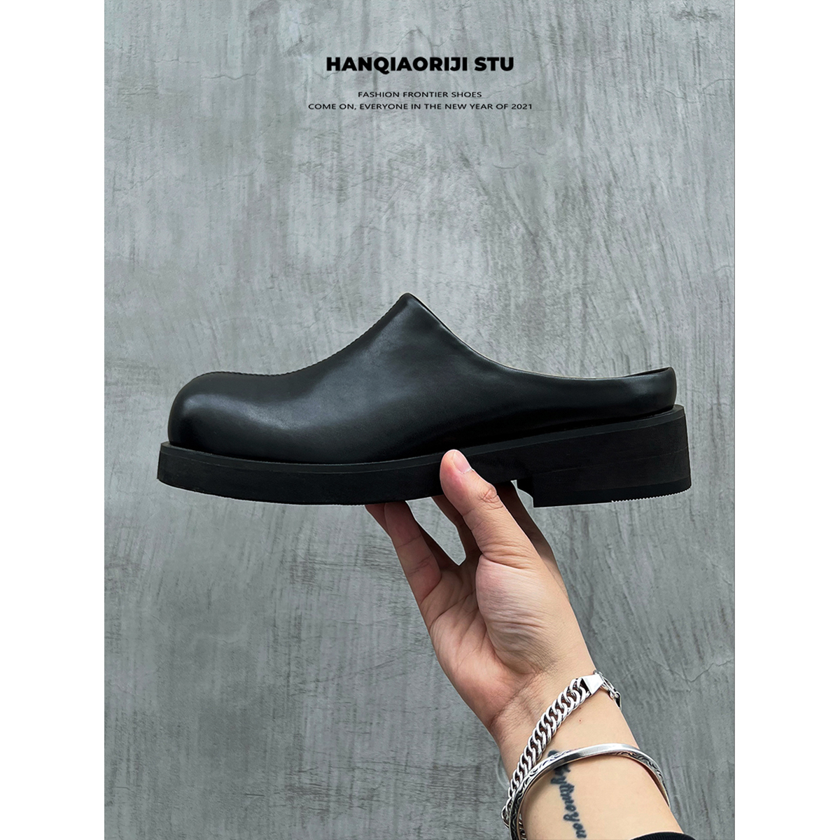 韩桥日记夏季大头拖鞋