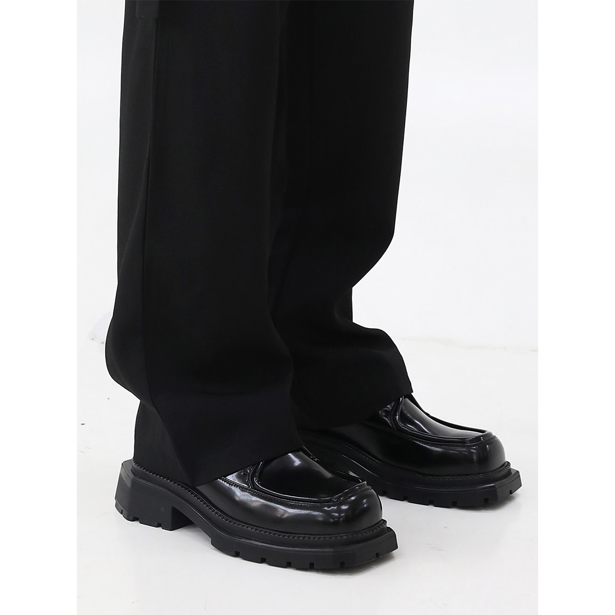 韩桥日记「异型系列」小众原创德比皮鞋禁欲系街头厚底休闲皮鞋男,流行男鞋,休闲皮鞋,淘宝优惠券,粉丝福利购,淘宝优惠卷