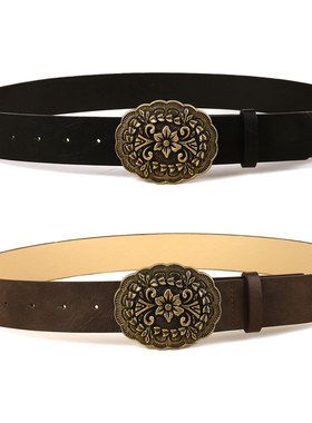 BradyMelivette复古设计感小众新款女士腰带女配饰装饰配裙子皮带