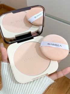 芭贝拉大粉饼控油定妆持久女干湿两用蜜散粉干油皮隐形毛孔