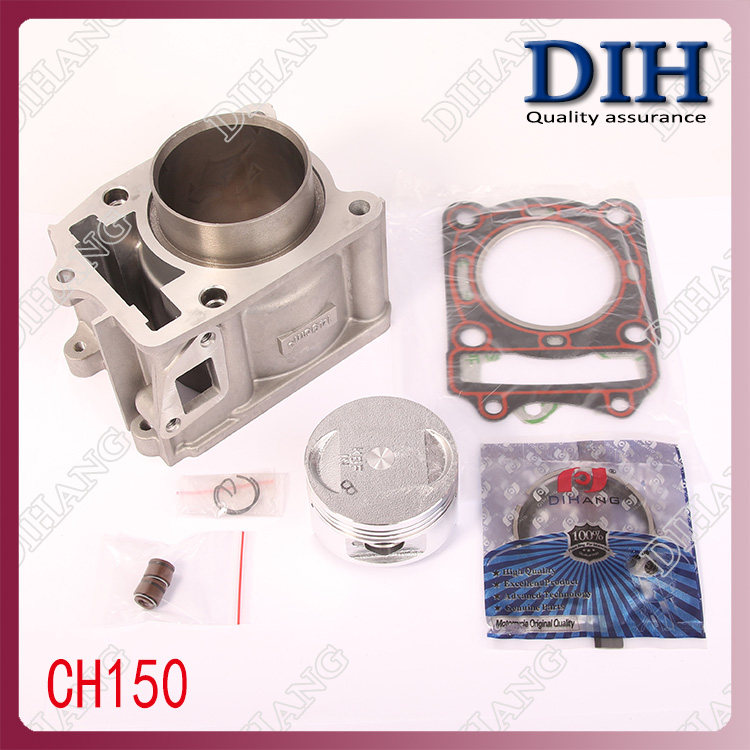 适用于本田春风大绵羊CF150T-3踏板车CH150T套缸水冷KBF 57.4mm