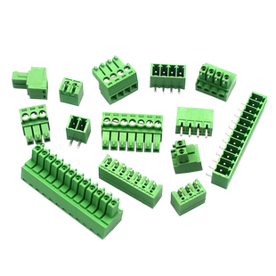 KF2EDG 3.5MM插拔式15EDG pcb接线端子弯直针+插座2/3/4/5/8/12P