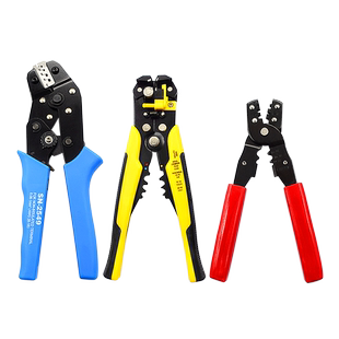 冷压端子压接钳压线钳裸端子杜邦针型XH2.54PH插簧片接线压线鼻子