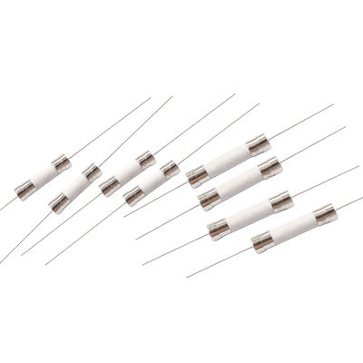 陶瓷保险管带引脚5*20快断