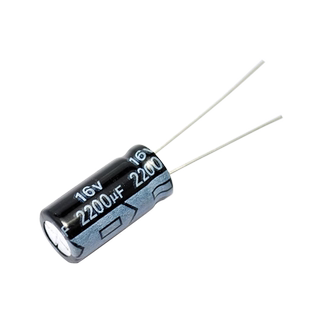 Risym 电解电容16V/2200uF 体积10*20直插优质铝电解电容器 10只