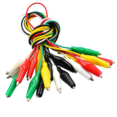 彩色鳄鱼夹测试线导线电源线