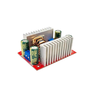 DC直流15A升压变换器400W恒流电源模块10V-60V可调板LED可调驱动