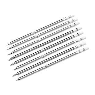T12烙铁头刀头洛铁头一体式烙铁咀配件外热式发热芯焊台电烙铁头