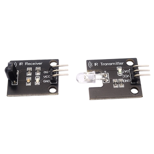 数字38KHz红外接收发射头传感器模块电子积木机器人 红外通信遥控