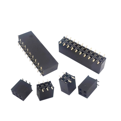 2.0mm间距双排母smt