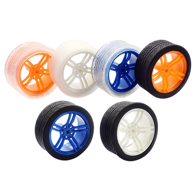 智能小车DIY配件轮子迹巡线小车