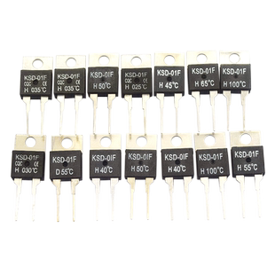 KSD-01F 常开H 常闭D 40/45/50/65/70/85/95-150度 温控温度开关