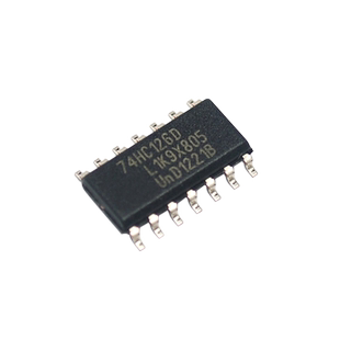 Risym 全新原装 74HC126D 缓冲器/线路驱动器 贴片SOP14