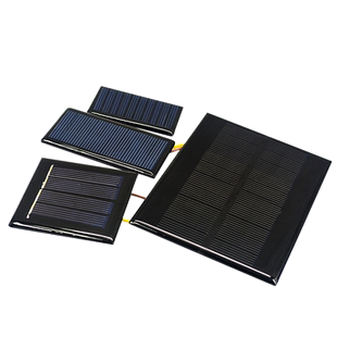 太阳能滴胶板多晶太阳能电池板12V5V6V充电池DIY光伏板发电板折叠