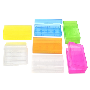 5号/7号/18650电池收纳盒防护盒碱性电池盒 塑料电子元件存储盒子