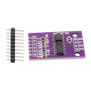 CS1238 24位ADC模块 板载TL431外基准芯片低功耗双通道称重传感器