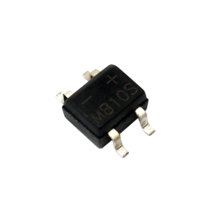 Risym MB10S整流桥 单相桥式整流器1000V/0.5A桥堆贴片SOP4 10个
