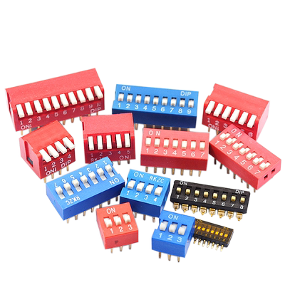 拨码开关拨动侧拨平拨直插/贴片