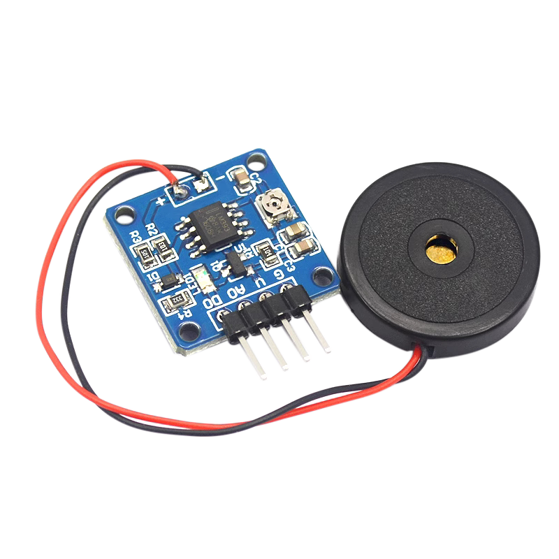 震动传感器 压电片 敲击 振动 开关模块 压电敲击振动 送程序资料