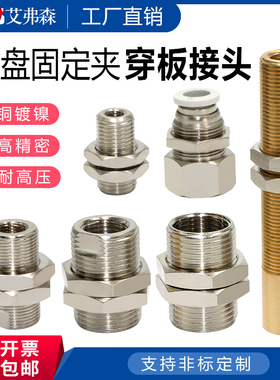 AFS艾弗森 吸盘固定夹 穿板接头SVS-GE M20x1.5-AG G1/4-IG 30