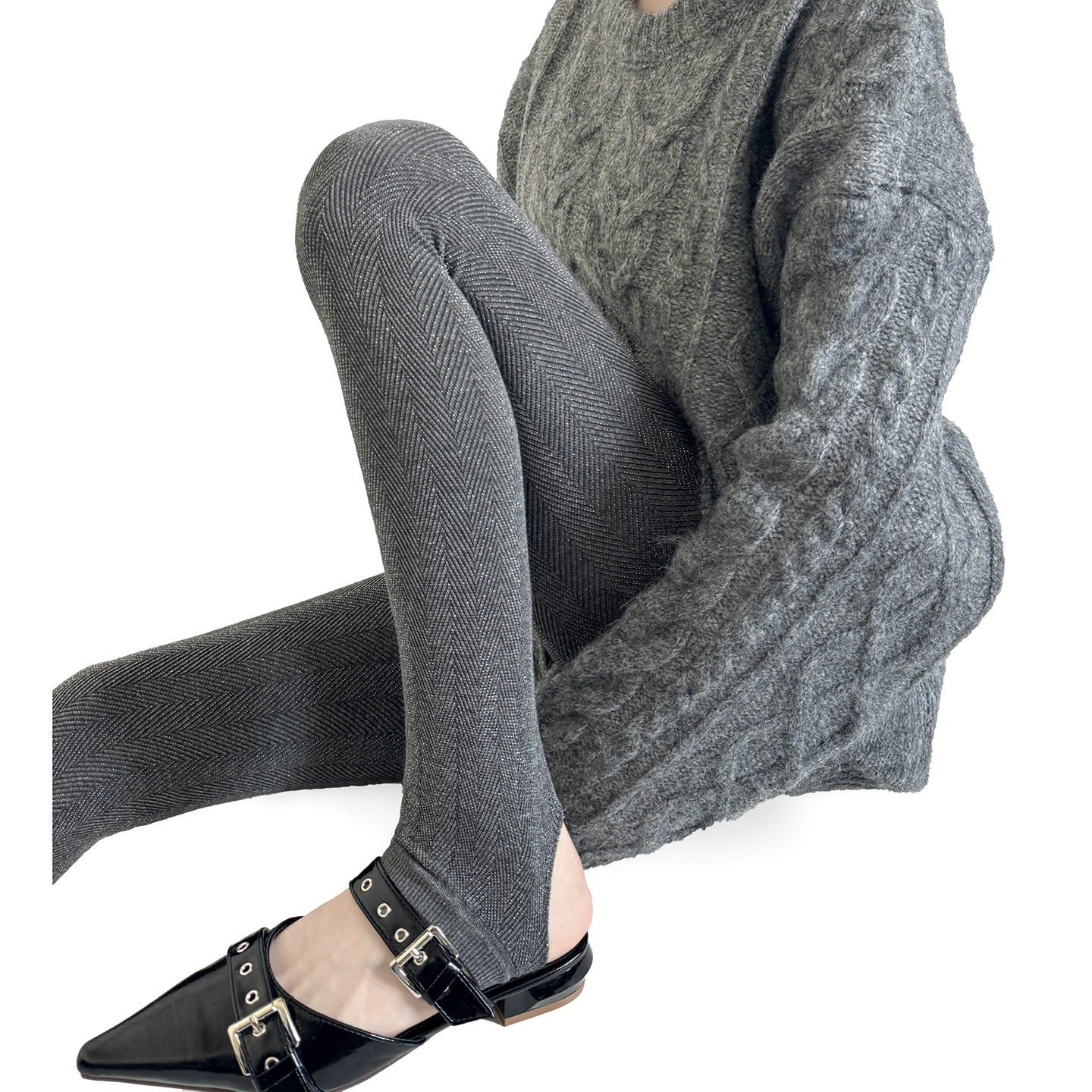 美拉德灰色连裤袜女秋冬银葱人字纹亮丝踩脚打底裤气质显瘦打底袜,女士内衣/男士内衣/家居服,连裤袜/打底袜,淘宝优惠券,粉丝福利购,淘宝优惠卷