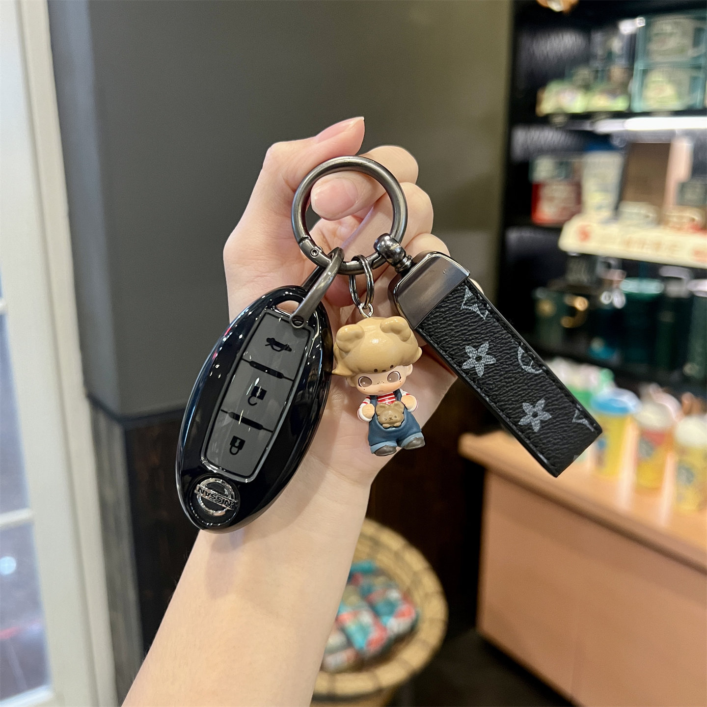 适用于日产轩逸钥匙套逍客天籁车奇骏途达骐达楼兰14代尼桑壳25款