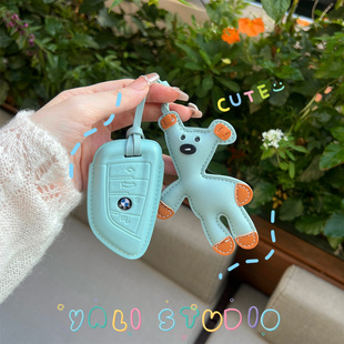 适用于宝马x3钥匙套x1x2x5x7真皮壳1系3系5系7系8系325li刀锋女