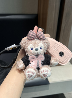 适用奔驰E300L钥匙套E级C级C260L GLC GLE CLA eqe A200真皮壳扣