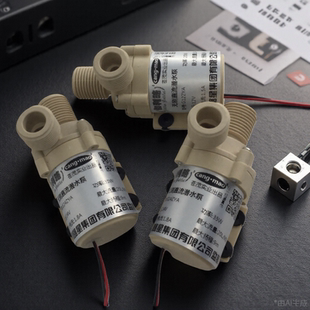 小型消防水泵电子输注泵微型替水泵12v热水泵