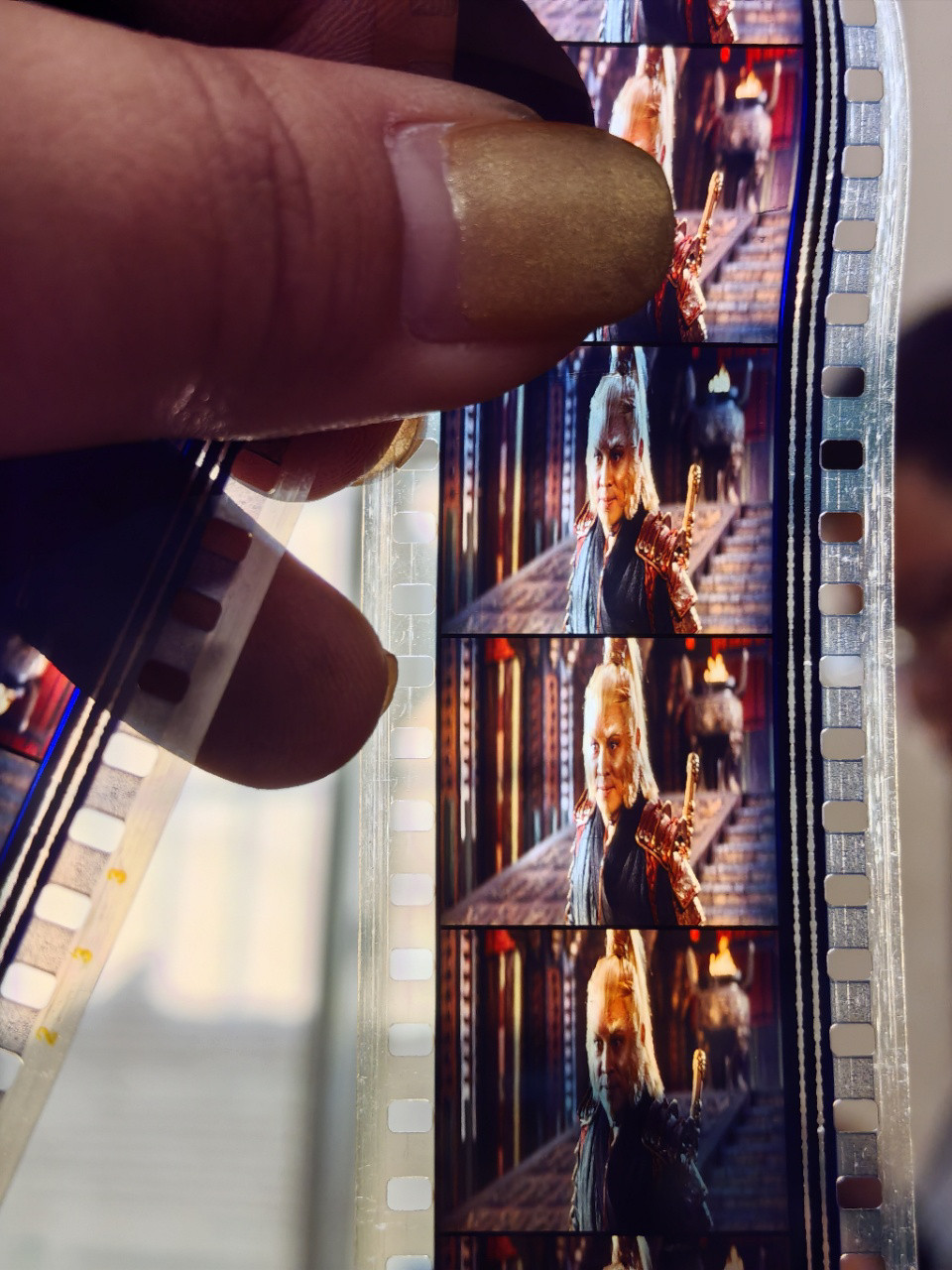 35毫米大片盒彩色电影胶片《功夫之王》李连杰，成龙联合主演的动作电影，六本，全原护原色涤纶片基品相新
