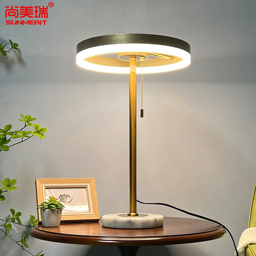 轻奢家用北欧风个性探月床头灯